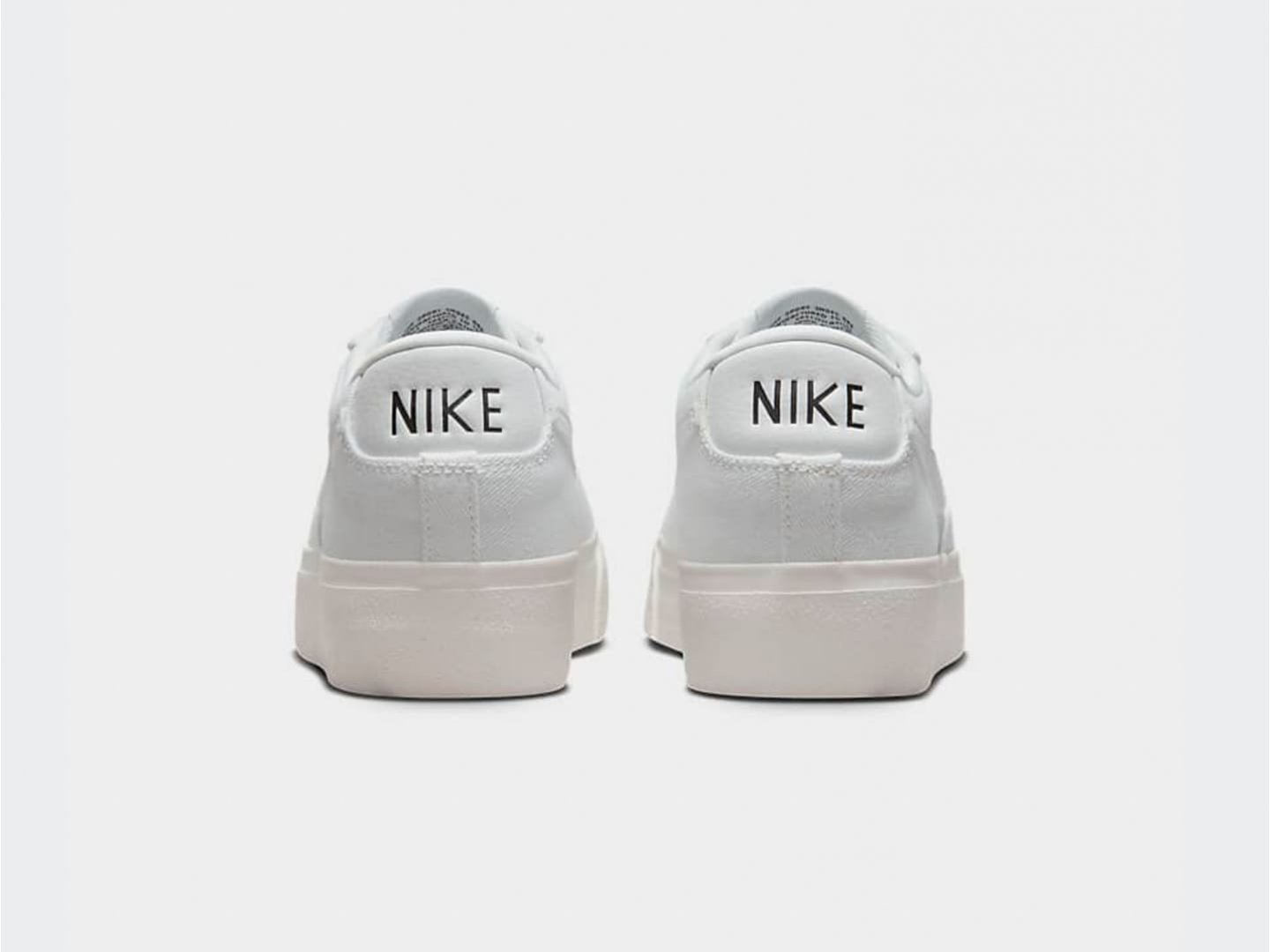 Nike blazer clearance canvas white